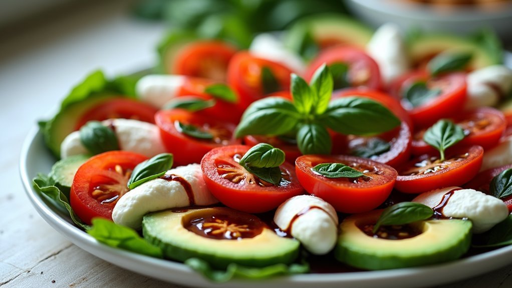 avocado caprese salad recipe