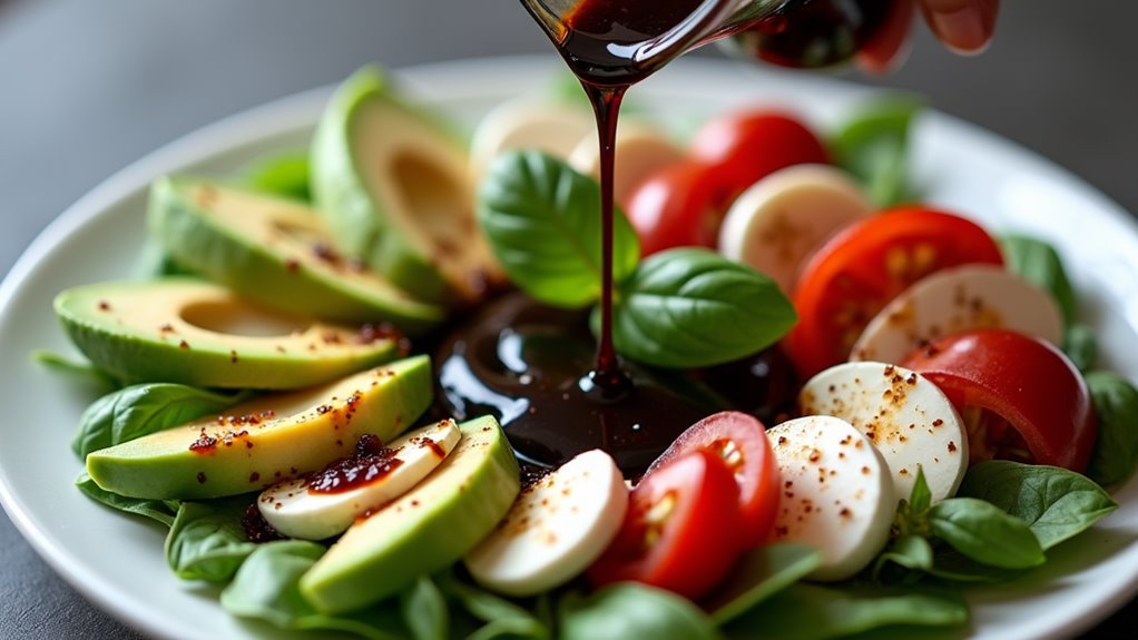 balsamic glaze drizzle step