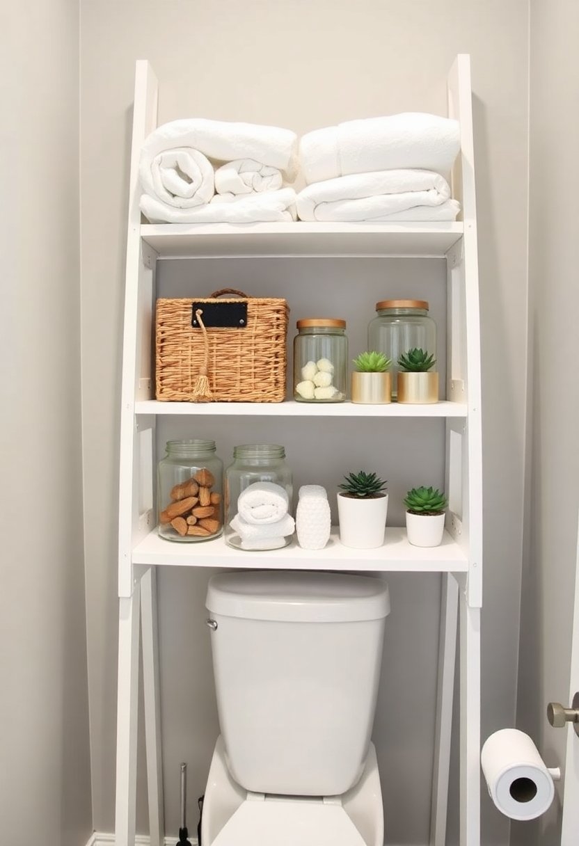 bathroom storage solution shelf