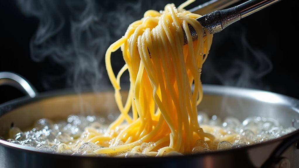 boil and strain pasta