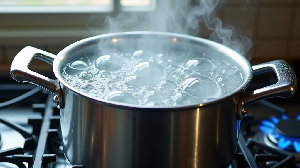 boil water for pasta