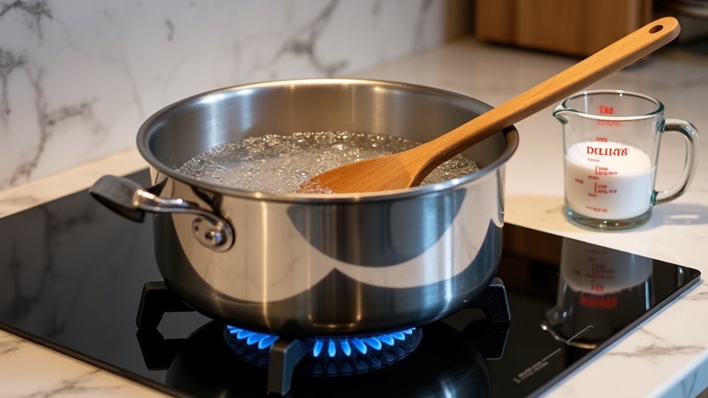 boil water for pasta