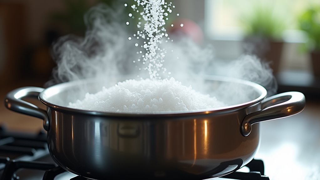 boil water with salt