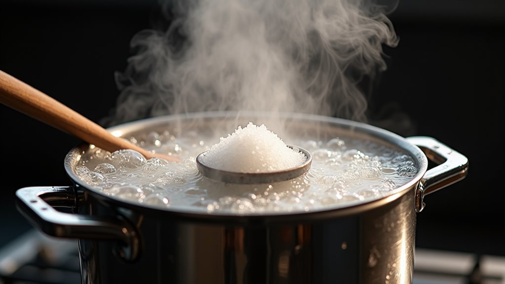 boiling water for pasta