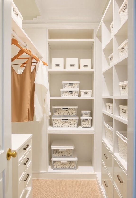 budget closet organizers ideas