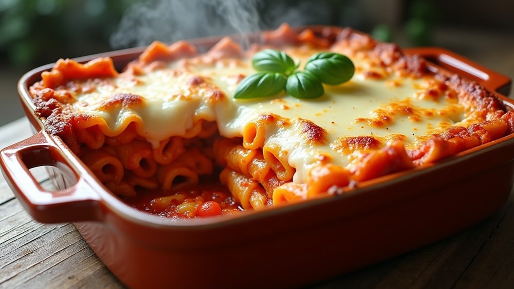 cheesy pasta bake delight