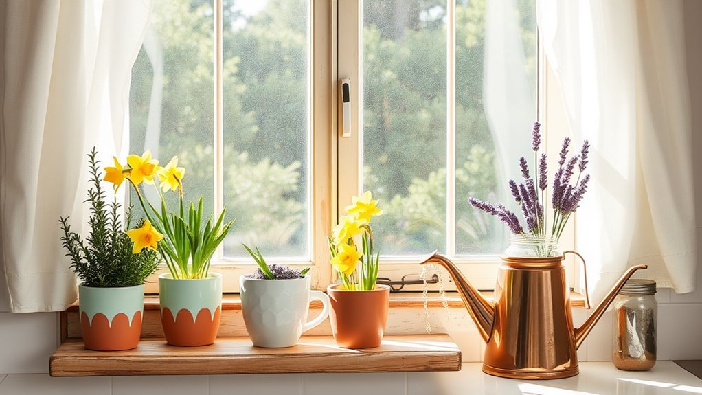 choosing spring window decor