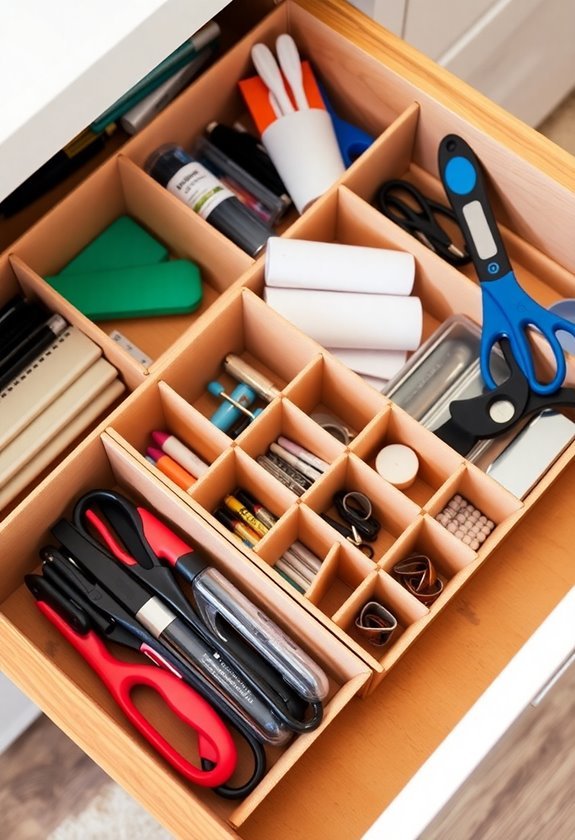 custom cardboard drawer organizers