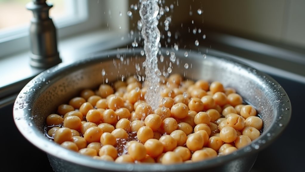 drain and rinse chickpeas