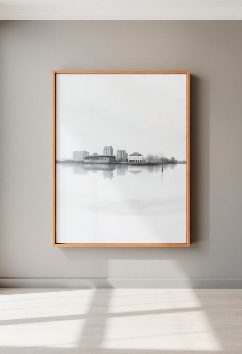 floating frame for canvas