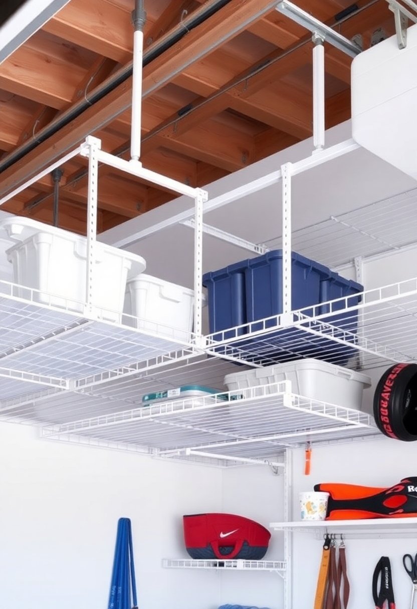 hanging overhead storage solution