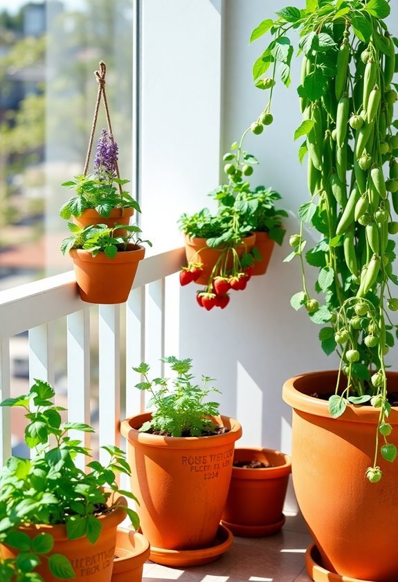 herbs suitable for balconies