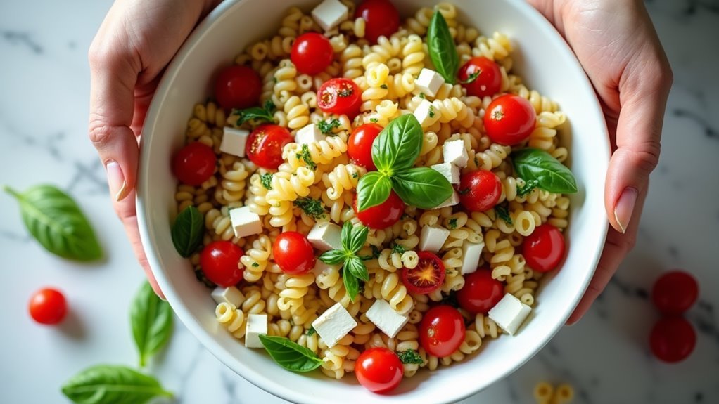 mix ingredients in bowl