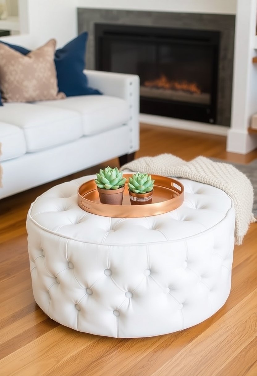 ottoman coffee table refurbishment