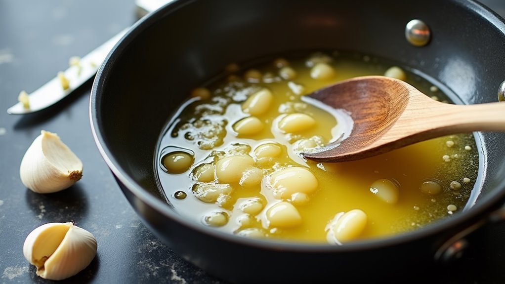 prepare garlic butter fresh