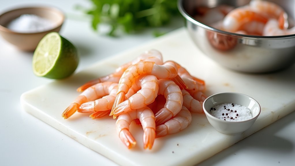 prepare shrimp for cooking