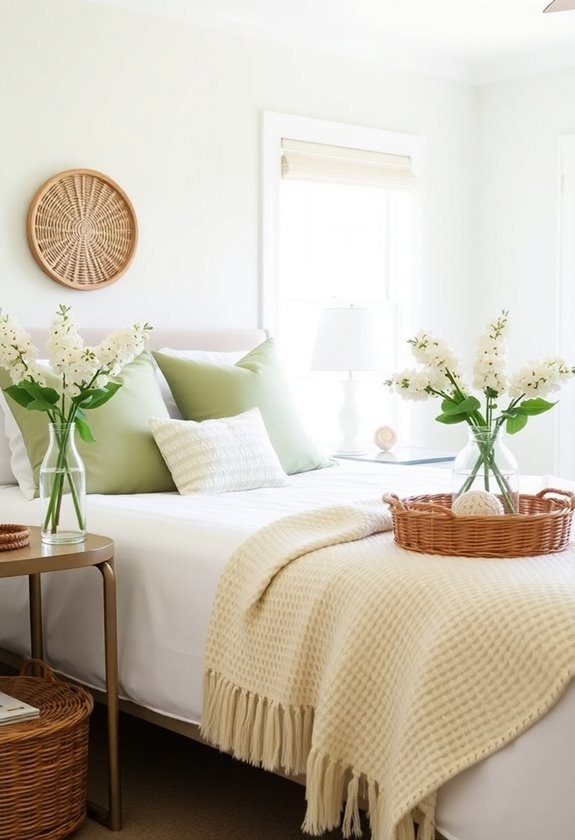 refreshing bedroom accent pieces