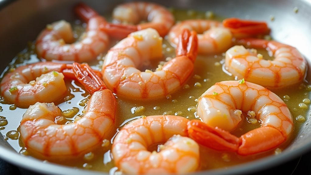 saut shrimp in butter