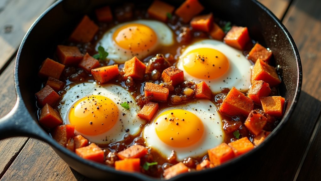 savory sweet potato hash