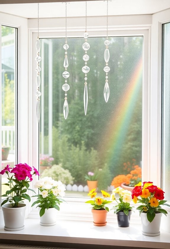 seasonal suncatcher display ideas