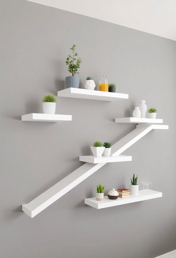 space saving stylish shelves