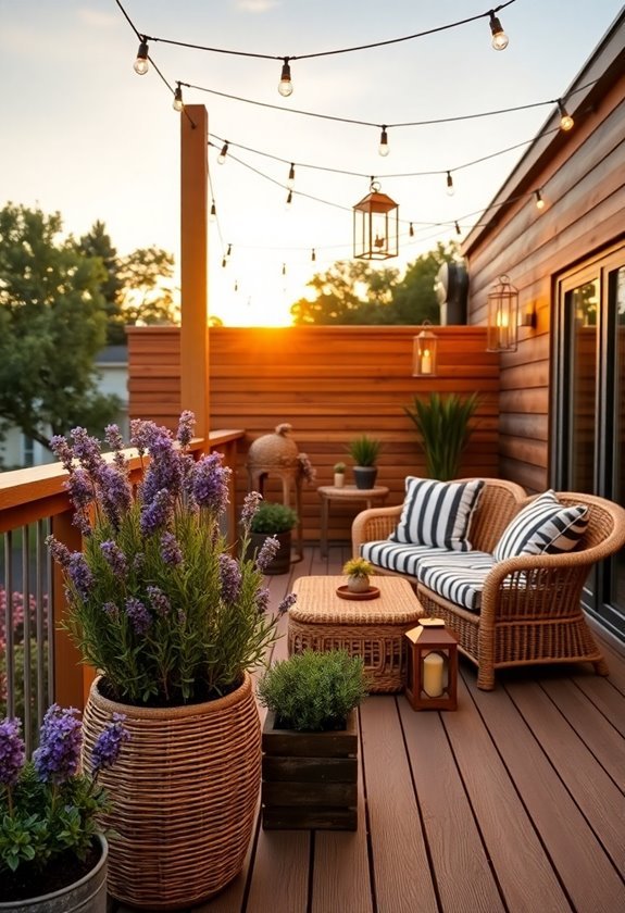 spring deck decor ideas