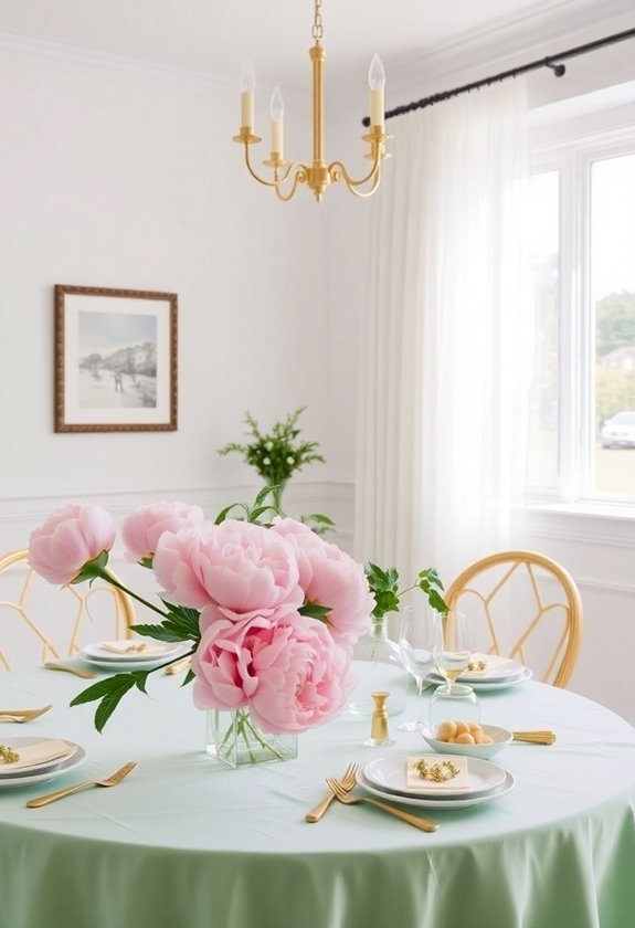 spring dining room makeover