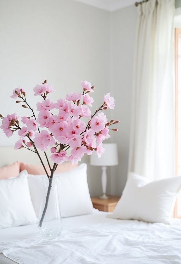 spring inspired bedroom makeover