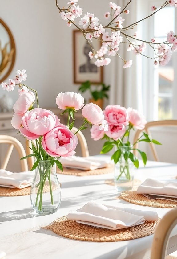 spring inspired table styling