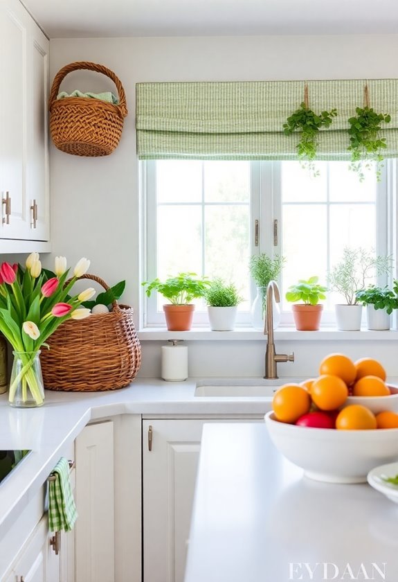 spring kitchen decor ideas