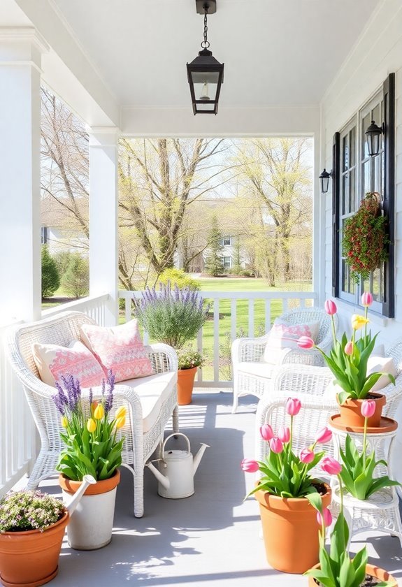 spring porch decoration ideas