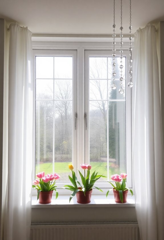 spring window decor ideas