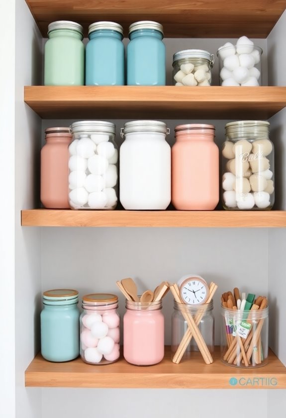 stylish storage from containers