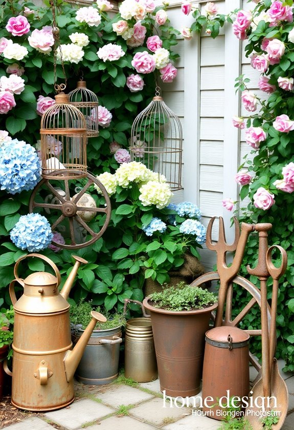 vintage treasures garden accents