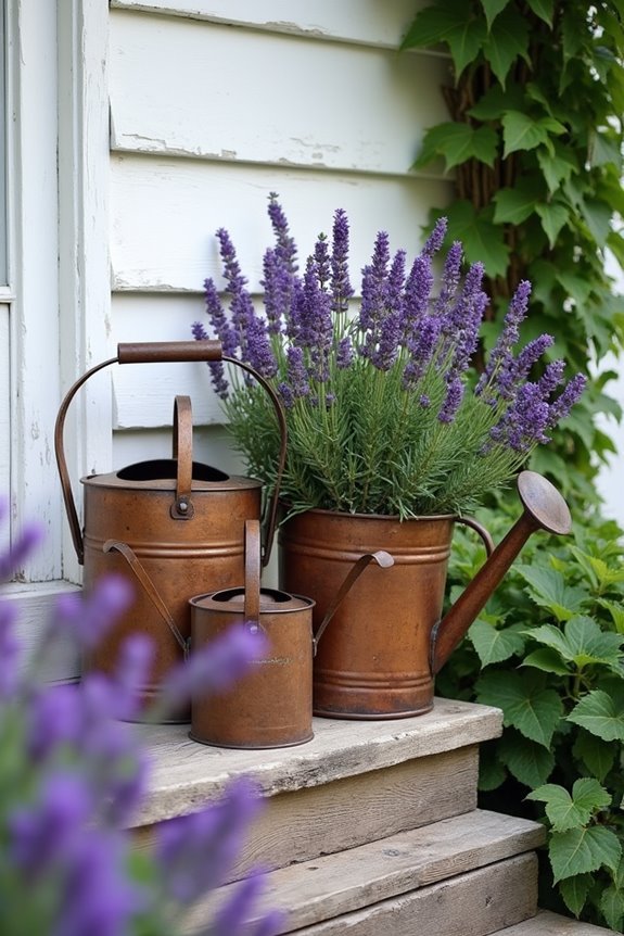 charming antique watering can
