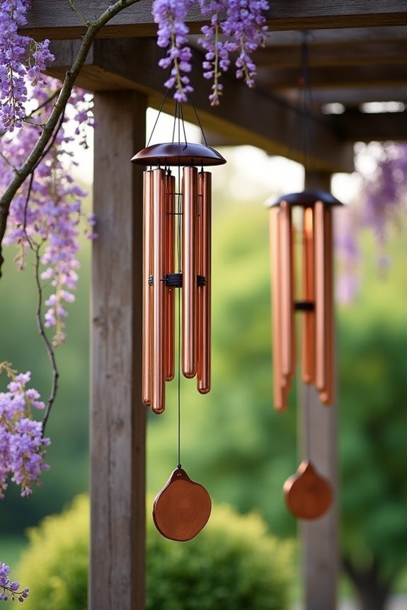 charming melodic outdoor decor