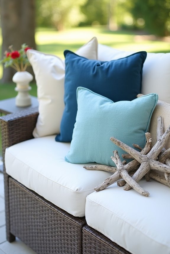 coastal inspired color palette