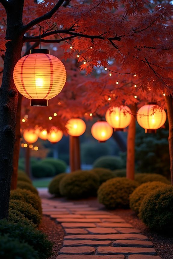 colorful decorative string lights