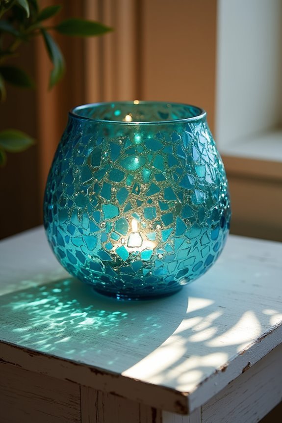 colorful decorative table accents