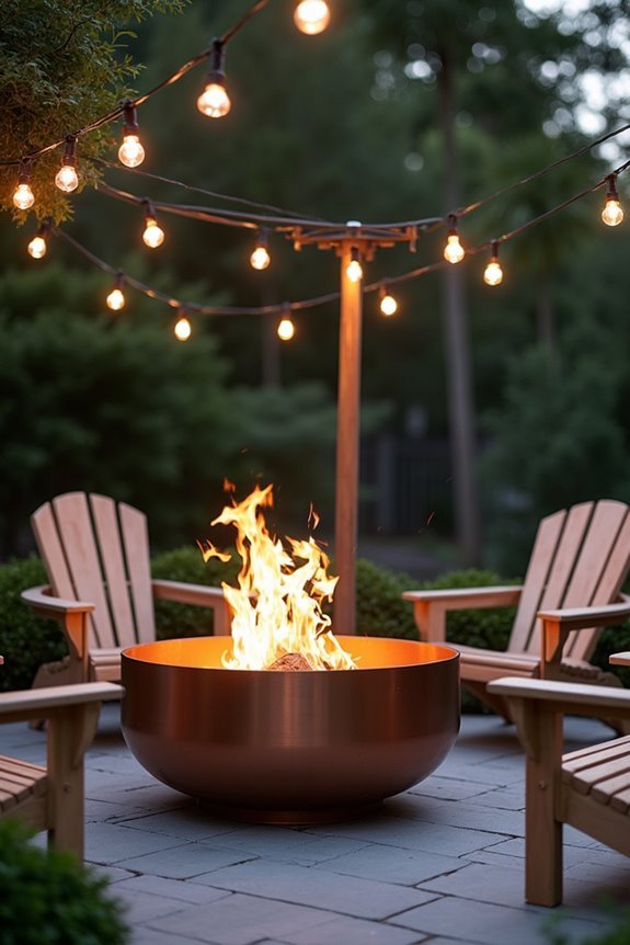 compact outdoor fire solution