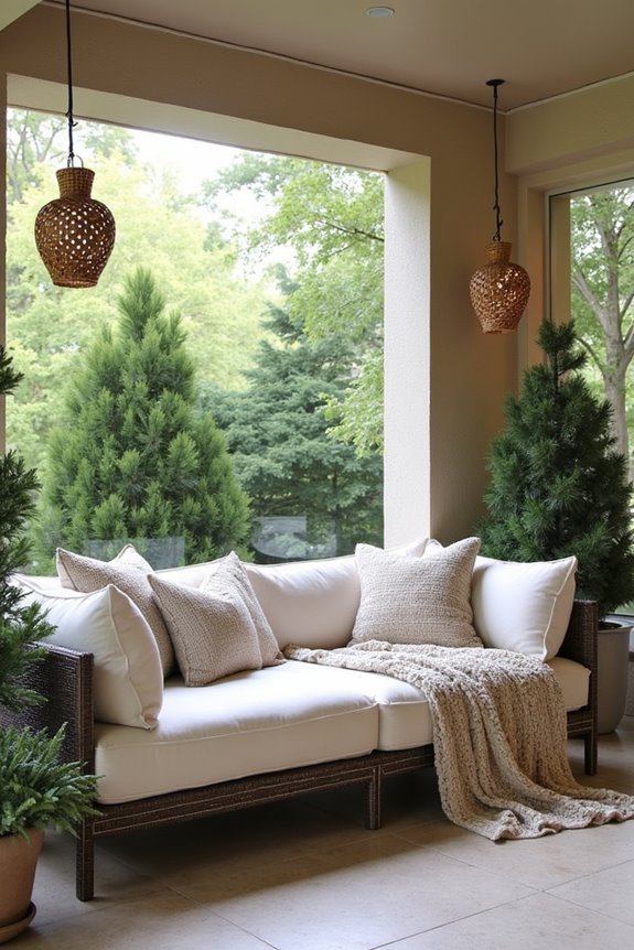 cozy multifunctional sleeping area
