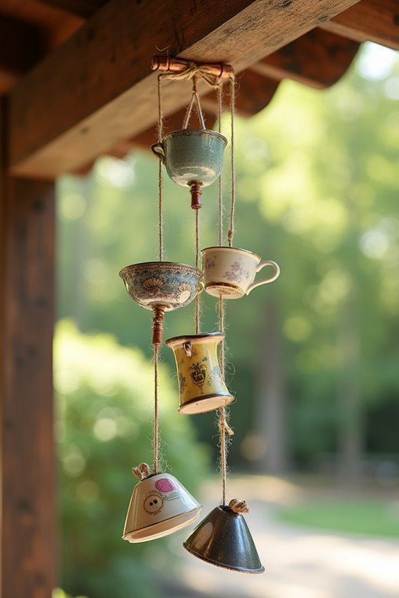 crafting personalized wind chimes