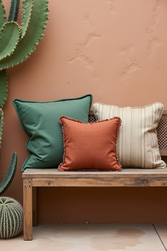 desert hues earthy tones