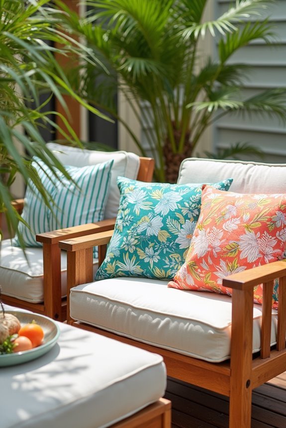 durable outdoor decorative cushions