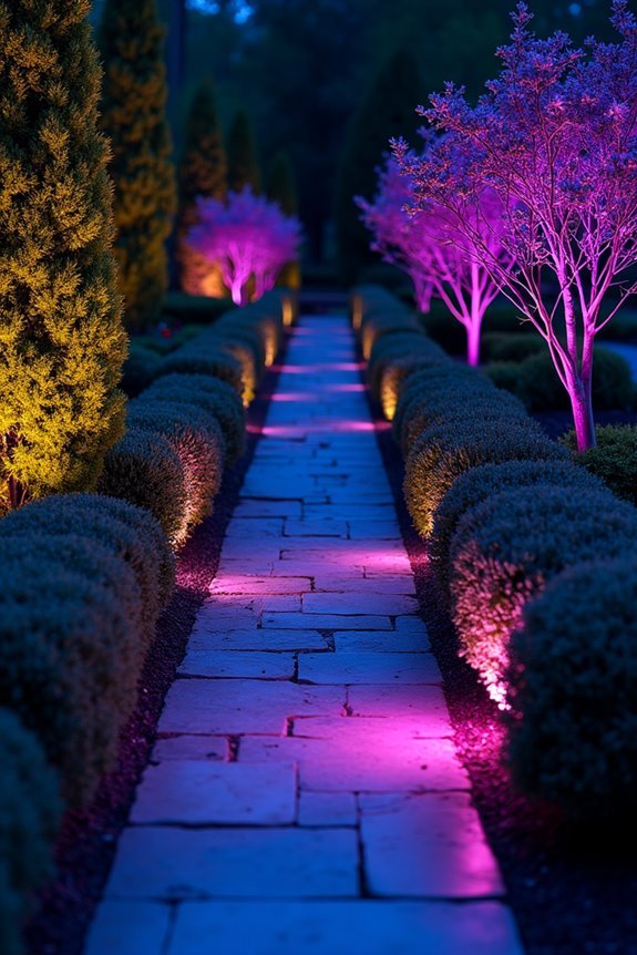 dynamic color shifting plants