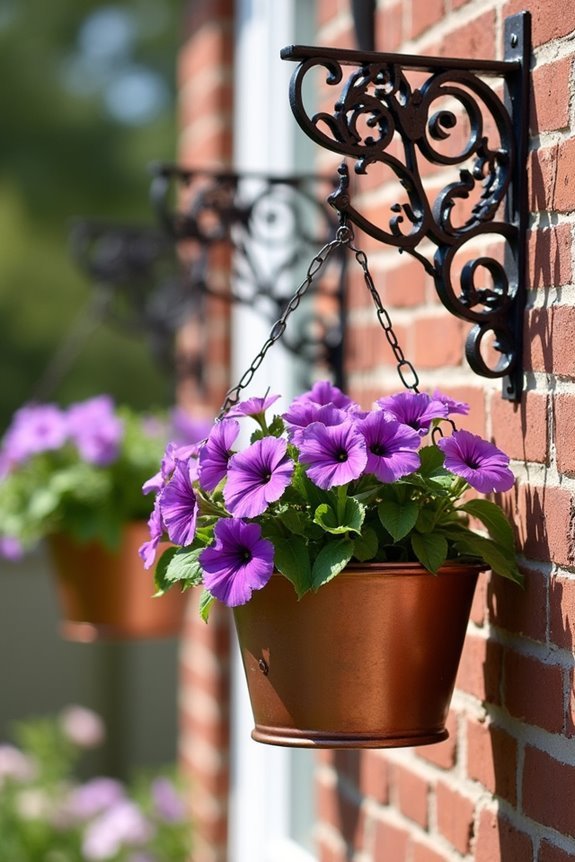 hanging plant support brackets