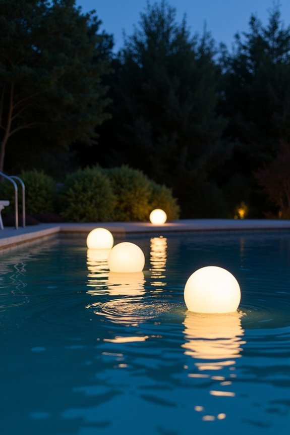 illuminated buoyant water d cor