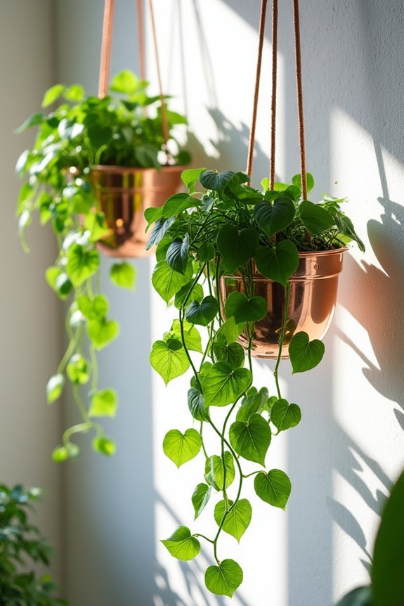 lush green trailing vines