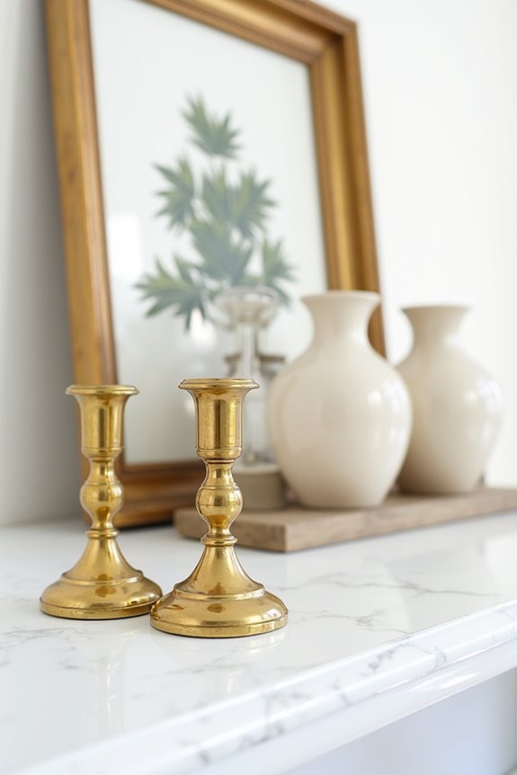 metallic thrift store transformations