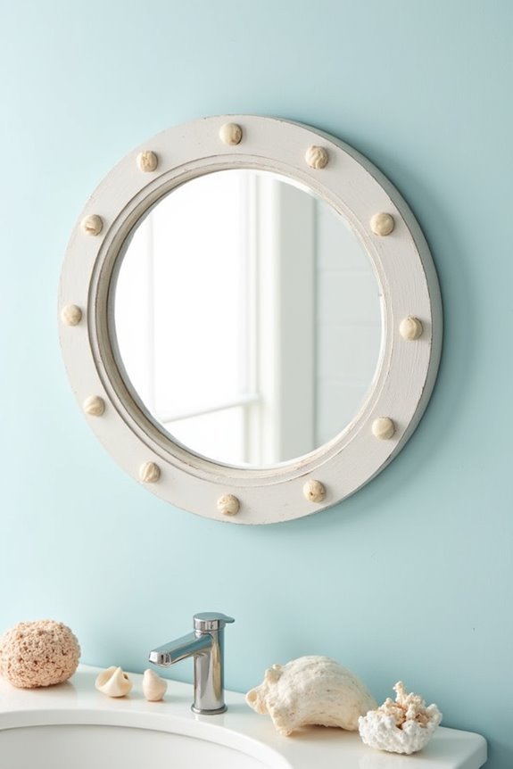 nautical themed decorative mirrors